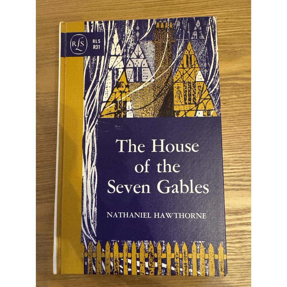 The House of the Seven Gables Hawthorne 1966 Vintage Hardcover Riverside RLS